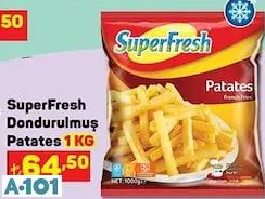 SUPERFRESH DONDURULMUŞ PATATES SUPERFRESH DONDURULMUŞ PATATES